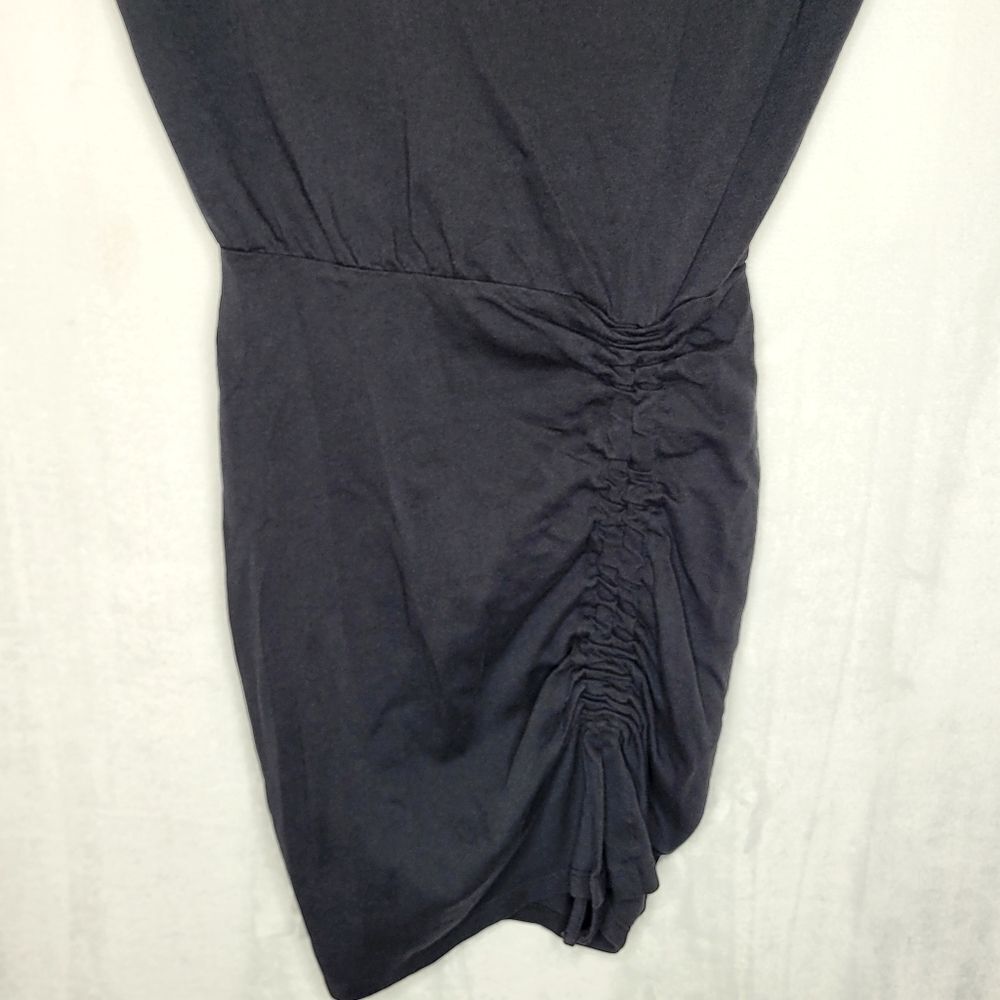 All Saints Ruche Sheath Dress Size Small - Picture 3 of 5